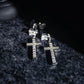 Cross Pendant Ear Stud Dropping  (EDAA) - TMT The Money Thing