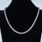 Round Cut Tennis Necklace (TCAA) - TMT The Money Thing