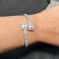 Baguette Cut Bangle - TMT The Money Thing