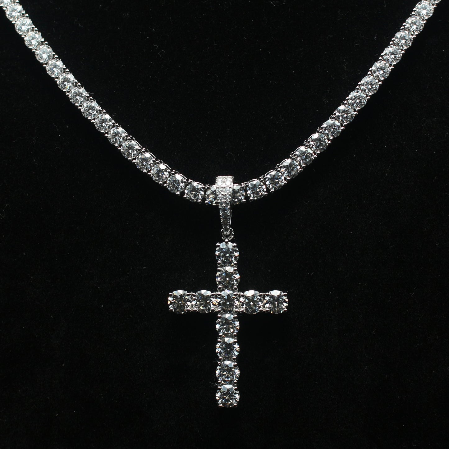 Cross Neck Pendant (NPAB) - TMT The Money Thing