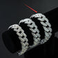 Miami Multiple Rows Width 20mm Cuban Bracelet (CBAA 20) - TMT The Money Thing